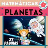 Spanish Planets Math Addition Subtraction and more Planeta