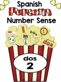 Spanish Popcorn Number Sense  1-20- Palomitas De Sentido N