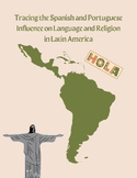 Spanish Portuguese Language Religion Latin America Workshe