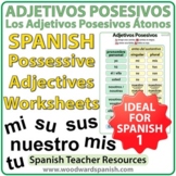 Spanish Possessive Adjectives - Adjetivos Posesivos