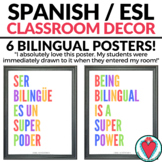 Spanish Posters - Ser Bilingue - Bilingual Quotes