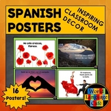 Spanish Posters Spanish Classroom Decor Spanish Signs Span