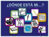 Spanish Powerpoint  Interactive School Vocabulary Activity