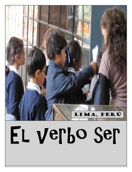 Preview of Spanish Practice Worksheets for the verb SER