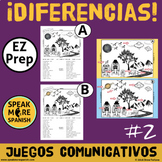 Spanish prepositions of place game | Juego de Preposicione