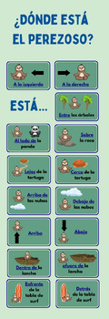 Preview of Spanish Prepositions Poster Handout | Spanish Poster | Spanish Classroom Decor