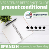 Spanish Present Conditional Review Guide & Booklet