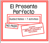 Spanish Present Perfect NO PREP! Presente Perfecto Past Pa
