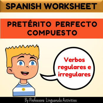 Preview of Spanish Present Perfect- Pretérito Perfecto Compuesto en español
