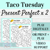Spanish Present Perfect Activities | Digital or Print Taco