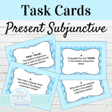 Spanish Present Subjunctive Tense Task Cards
