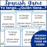 Spanish Present Tense AR Verbs I have...who has...? Game