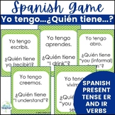 Spanish Present Tense ER and IR Verbs I have...who has...? Game