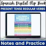 Spanish Present Tense Regular Verbs Digital (Google Drive™
