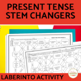 Stem Changing Verbs in Spanish Puzzles Spanish 1 & 2 Revie