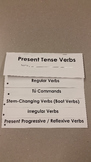 Spanish Present Tense Verb Flipbook