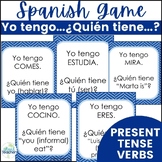 Spanish Present Tense Verbs I have...Who has....? Game