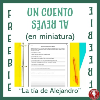 Preview of Spanish Present Tense Writing Activity - Family Vocabulary - Free