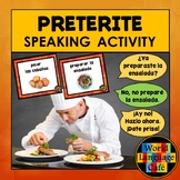 SPANISH PRETERITE SPEAKING ACTIVITIES ⭐Spanish Preterite T