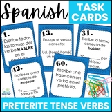 Spanish Preterite Tense Regular Verbs Task Cards