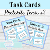 Spanish Preterite Tense Task Cards Bundle