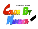 Spanish Preterite U Group Color By Number