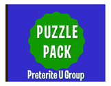 Spanish Preterite U Group Puzzle Pack