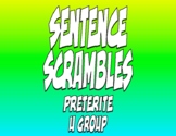 Spanish Preterite U Group Sentence Scramble