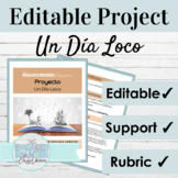 Editable Spanish Project Preterite and Imperfect | Spanish
