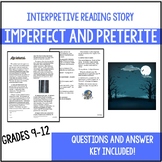 Spanish Preterite and Imperfect Story- Reading in the past tense