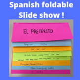 Spanish- Preterite foldable. El preterito