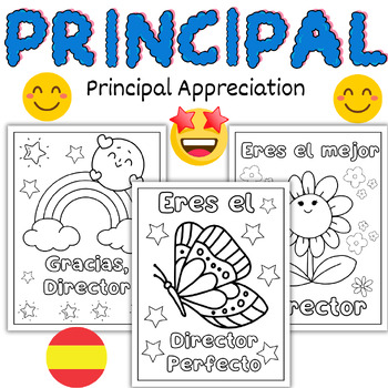 Preview of Spanish Principal Appreciation Day Cards - Día de Apreciación del Director