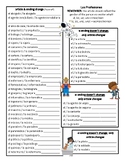 Spanish Professions Vocabulary List