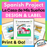 La Casa de Mis Sueños • Spanish House Project • Print & Go