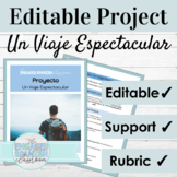 Editable Spanish Project Present Subjunctive Tense | Trave