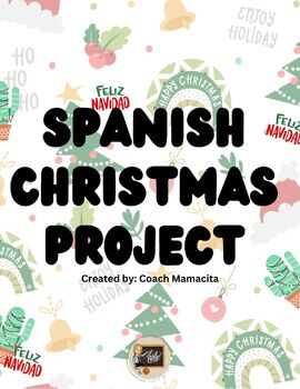 Preview of Spanish Project with Cultural Comparison of Christmas
