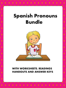 Preview of Spanish Pronouns Bundle: 6 Resources @35% off (Subject/Direct/Indirect/Relative)