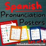 Spanish Pronunciation Reference Sheets for student binder 