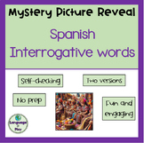 Spanish Question / Interrogative Words Mystery Picture Rev