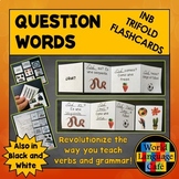 SPANISH QUESTION WORDS FLASHCARDS ⭐ Interactive Notebook T