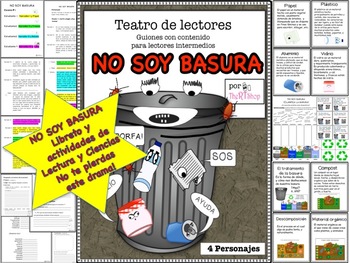 Preview of Spanish Reader's Theater Script: Natural Resources,Conservation,Waste Management