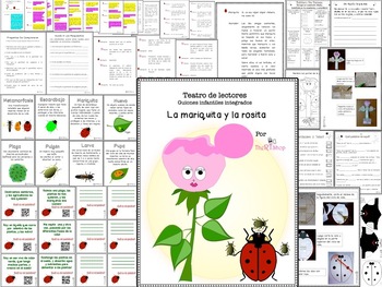 Preview of Spanish Reader's Theater Script: Life Cycles, Insects And Plants, Photosynthesis