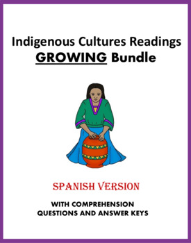 Preview of Spanish Indigenous Cultures Reading BIG Bundle: 35+ Lecturas 50% off! (GROWING)