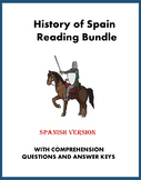 History of Spain Reading Bundle: Historia de España - 4 Le