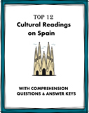 Spanish Reading Bundle on Spain: TOP 12 Lecturas Culturale