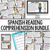 Spanish Reading Comprehension Passages Stories & Activitie
