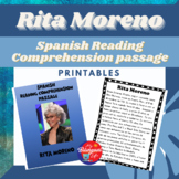 Rita Moreno - Spanish Biography Activity Printable - Women