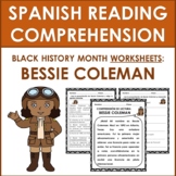 Spanish Reading Comprehension: Black History Month (Bessie