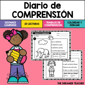 Preview of Spanish Reading Comprehension. Distance Learning