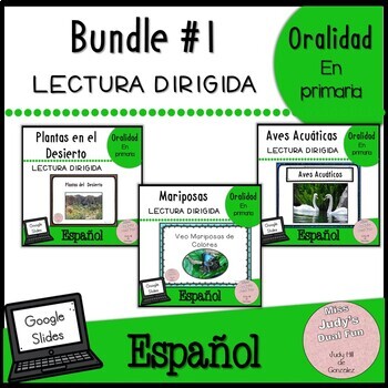 Preview of spanish reading comprehension passages google slides lectura dirigida español